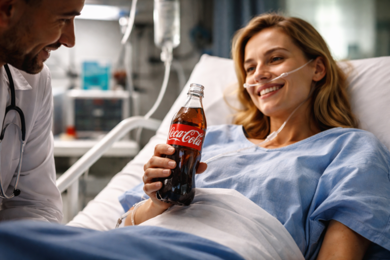 Rushed to emergency care, she recovered in just 24 hours thanks to a treatment… with Coca-Cola
