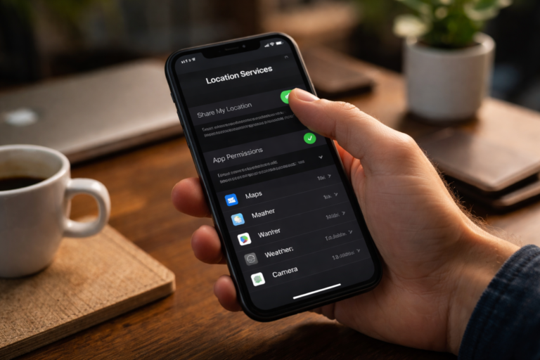 Most smartphones collect this data by default, but turning it off takes seconds