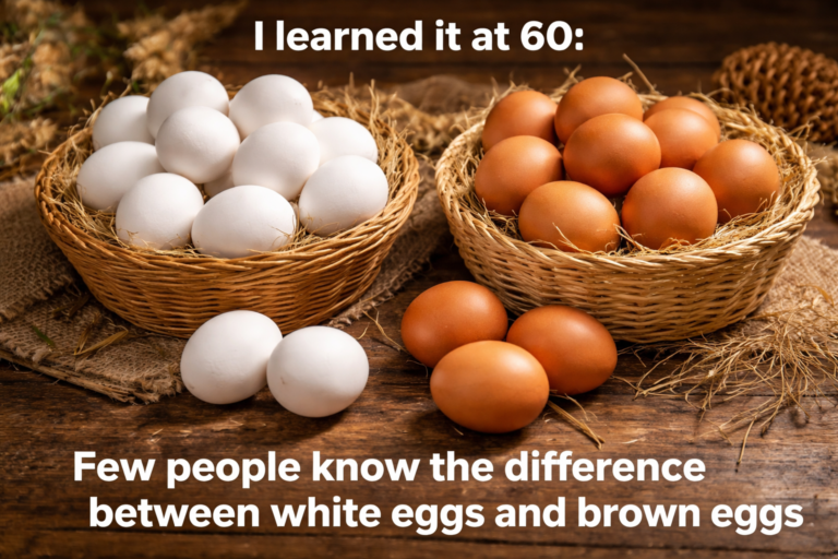 I Learned It At 60 : Few People Know The Difference Between White Eggs And Brown Eggs