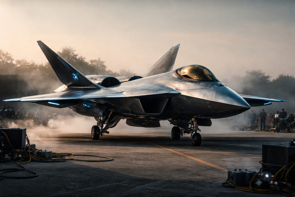 This Chinese â€œ6thâ€‘generationâ€ fighter looks built for stealth, but telltale clues scream movie prop: when form beats feasibility