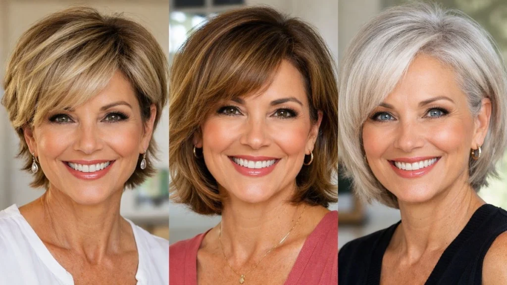 Hairstyles after 50 These 3 lifting Haircuts Make Your Face Look 10 Years Younger, According To Experts.