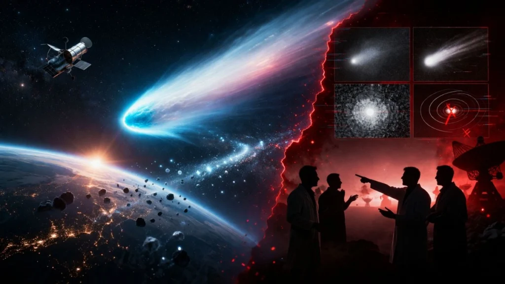 Interstellar Comet 3i Atlas Stunning Images Spark Controversial Scientific Divide