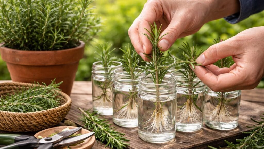 Neither seeds nor cuttings needed: this simple trick multiplies rosemary successfully every time