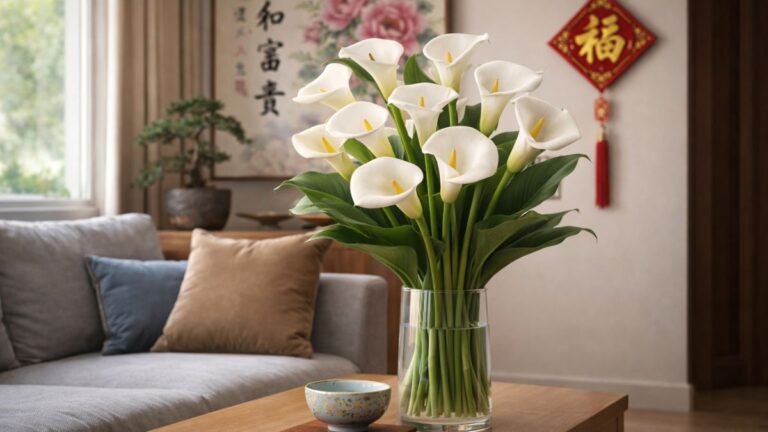 Not In The Kitchen Or The Bathroom: The Best Place At Home For Calla Lilies, According To Chinese Tradition